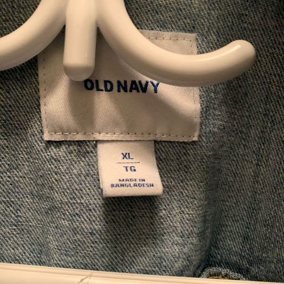 Denim jacket with pocket embroidery - Picture 2 of 4